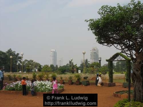 Hanging Gardens, Malabar Hill, Bombay, Mumbai, India